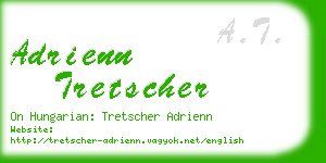 adrienn tretscher business card